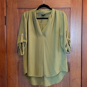 Olive Green Blouse